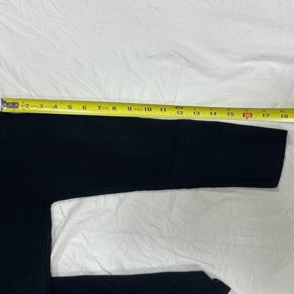 Connected Apparel Black cowl neck sweater dress women’s size S - Picture 9 of 13